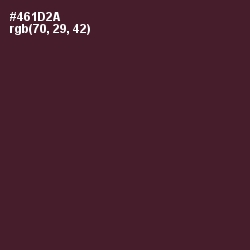 #461D2A - Wine Berry Color Image