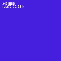 #461EDD - Purple Heart Color Image