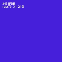 #461FDB - Purple Heart Color Image