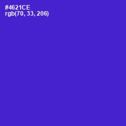 #4621CE - Purple Heart Color Image