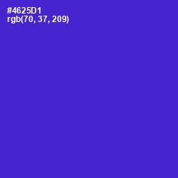 #4625D1 - Purple Heart Color Image