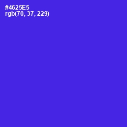 #4625E5 - Purple Heart Color Image