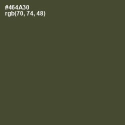 #464A30 - Kelp Color Image