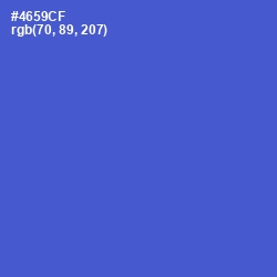 #4659CF - Indigo Color Image