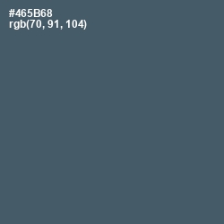#465B68 - Fiord Color Image
