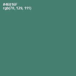 #46816F - Viridian Color Image