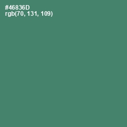 #46836D - Viridian Color Image