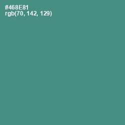 #468E81 - Smalt Blue Color Image