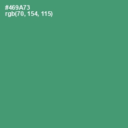 #469A73 - Viridian Color Image