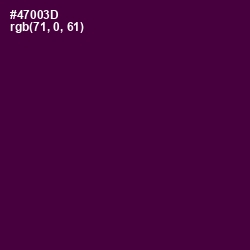 #47003D - Blackberry Color Image