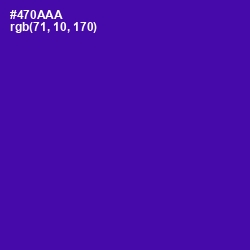 #470AAA - Daisy Bush Color Image