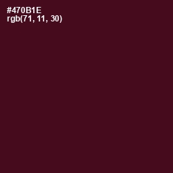 #470B1E - Cab Sav Color Image