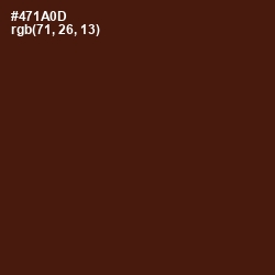 #471A0D - Van Cleef Color Image