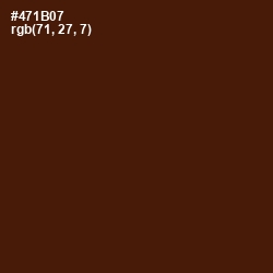 #471B07 - Morocco Brown Color Image