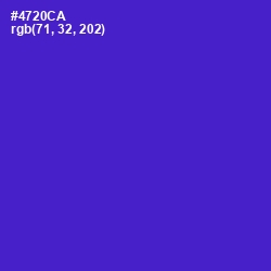 #4720CA - Purple Heart Color Image