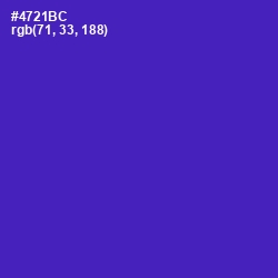 #4721BC - Daisy Bush Color Image