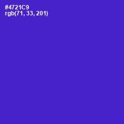 #4721C9 - Purple Heart Color Image