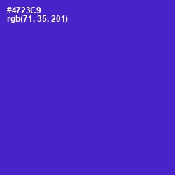 #4723C9 - Purple Heart Color Image