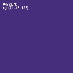 #472E7D - Honey Flower Color Image