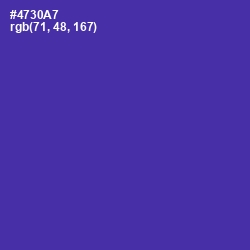 #4730A7 - Daisy Bush Color Image