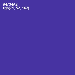 #4734A2 - Gigas Color Image