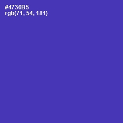 #4736B5 - Gigas Color Image