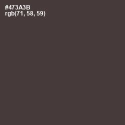 #473A3B - Masala Color Image