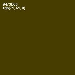 #473D00 - Deep Bronze Color Image