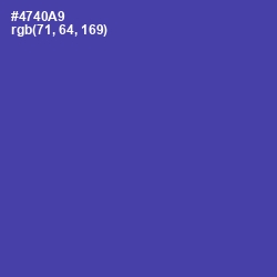 #4740A9 - Victoria Color Image