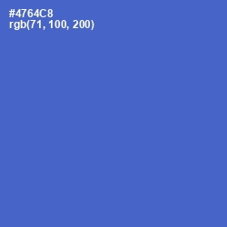 #4764C8 - Indigo Color Image