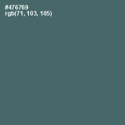 #476769 - Blue Bayoux Color Image