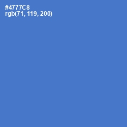 #4777C8 - Indigo Color Image