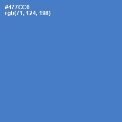 #477CC6 - Indigo Color Image