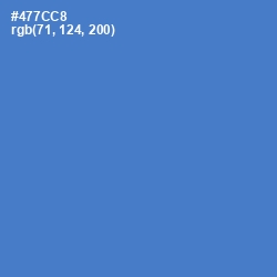 #477CC8 - Indigo Color Image