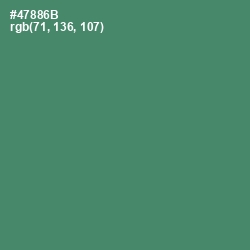 #47886B - Viridian Color Image