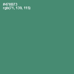 #478B73 - Viridian Color Image