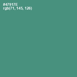 #47917E - Viridian Color Image