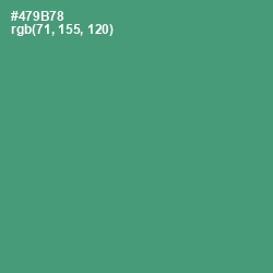 #479B78 - Viridian Color Image