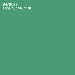#479C76 - Viridian Color Image