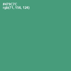 #479C7C - Viridian Color Image