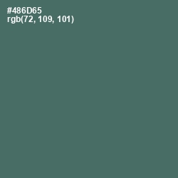 #486D65 - Como Color Image