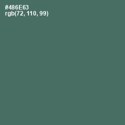 #486E63 - Como Color Image