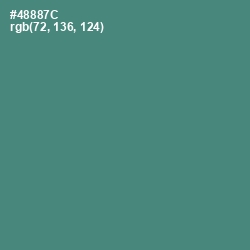 #48887C - Viridian Color Image