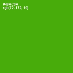 #48AC0A - Christi Color Image