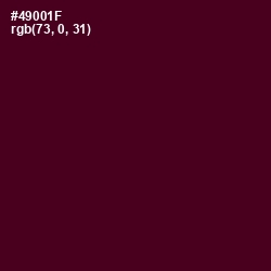 #49001F - Cab Sav Color Image