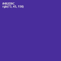 #492D9C - Daisy Bush Color Image