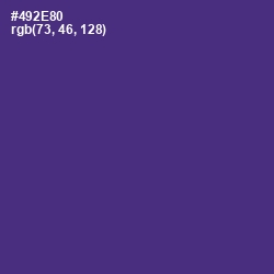 #492E80 - Gigas Color Image