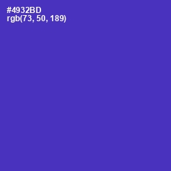 #4932BD - Daisy Bush Color Image