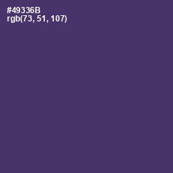 #49336B - Bossanova Color Image