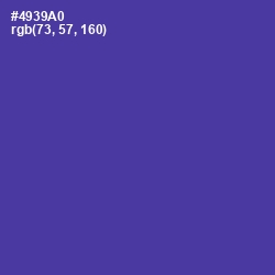 #4939A0 - Gigas Color Image